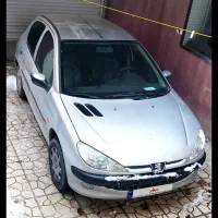 ۲۰۶ نقره ای مدل ۸۵ دو رنگ  در حد