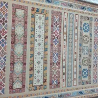 فرش ماشینی طرح گلیم ۴ متری