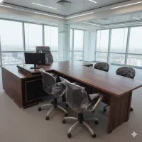 میز اداری کنفرانس صندلی مبلمان