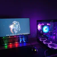 سیستم گیمینگ و رندرینگ full RGB|رایانه رومیزی|بوکان, |دیوار