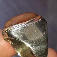 انگشتر عقیق یمن قدیمی|کلکسیون اشیاء عتیقه|کرمان, |دیوار