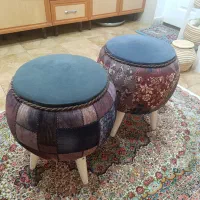 دو عدد صندلی پاف