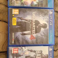 دیسک پی اس فور آنچرارتد بتلفیلد ۴ لوگو ژوراستیک