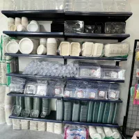 فروش ظروف تکی و کلی|ظروف نگهدارنده، پلاستیکی، یک‌بارمصرف|رشت, لاکانی|دیوار