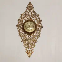 ساعت دیواری برنجی