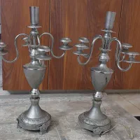 دو عدد شمعدانی درحد نو