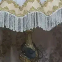 دو عدد آباژور پایه برنز بزرگ قدیمی وعتیقه|کلکسیون اشیاء عتیقه|خرم‌آباد, |دیوار