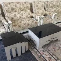 مبل ۷ نفره با عسلی|مبلمان خانگی و میز عسلی|کلاله, |دیوار