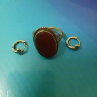 فروش انگشتر نقره و گوشواره نقره