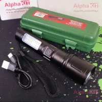 چراغ قوه شارژی دستی-پلیسی-نگهبانی ۶ حالته اورجینال