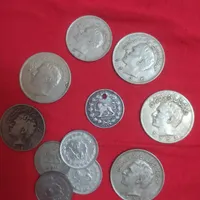 ۱۰عدد سکه پهلوی ویکی قاجار