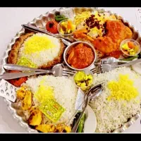 پک غذای ویژه(۴دست)جوجه کوبیده زرشک پلوخورشت(۱۱۹۹ت)