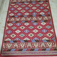 گلیم فرش شش متری تمیز همراه پادری بسیار تمیز|گلیم، جاجیم، گبه|اصفهان, ملکشهر|دیوار