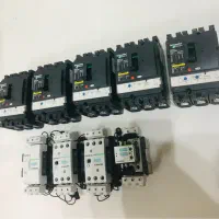 کلید اتوماتیک  اشنایدر و کانتکتور خازنی برندRK