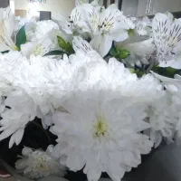 سبد زیبای گل