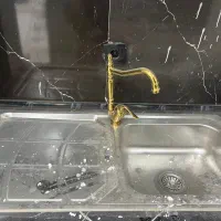 فروش سینک ظرفشو و دوعدد دست شو نونو بدون شیر