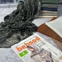 شال پلیسه نخی چهارطرف ریش، فقط ۱۵۸ تومان، اهواز