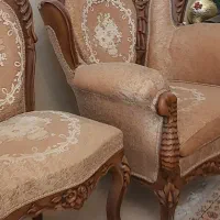 مبل سلطنتی، اصل چوب گردو|مبلمان خانگی و میز عسلی|تهران, شهرک آپادانا|دیوار