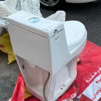 توالت فرنگی در حد نو بدون شکستگی|لوازم سرویس بهداشتی|اندیشه, اندیشه فاز ۱|دیوار