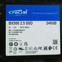 هارد SSD کروشیال مدل BX500 ظرفیت 240 گیگابایت