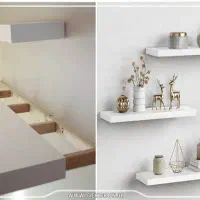 شلف دیواری|کتابخانه، شلف، قفسه‌های دیواری|شیراز, شهرک گلها|دیوار