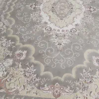 فرش 3در 4 یک عدد زمینه گردویی دست دوم