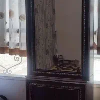 آینه و شمعدان با جاکفشی