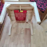 پک کرسی چوبی به همراه هیتر