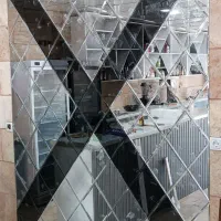 تولید آینه دکوراتیو در همه رنگ و طرح