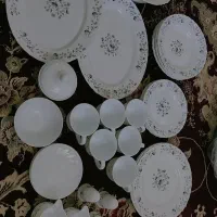 آرکوپال گل آبی و طوسی