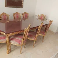 مبلمان استیل و میز ناهار خوری