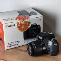 دوربین عکاسی کنون CANON 77D lenz 18-55