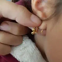 یک لنگه گوشواره بچه گانه گم شده|جواهرات|اهر, |دیوار