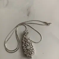 گردنبدوزنجیر نقره