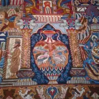 فرش دستباف کاشمر تخت جمشید|فرش|تهران, سجاد|دیوار