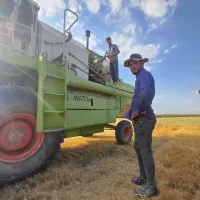 کمباین سهند صادراتی بادسته برقی