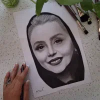 گارد و قاب سیاه قلم