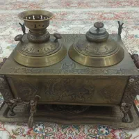 سماور ذغالی برنجی نو نو