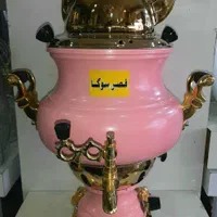 سماور طلایی رنگی قصر سوگا|سماور، چایساز، قهوهساز|مشهد, هنرور|دیوار