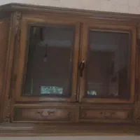 کنسول چوب گردو صندلی دکور|بوفه، ویترین، کنسول|تهران, امیر بهادر|دیوار
