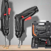 دریل/  پیچ گوشتی /شارژی 47 تکه/ابزار/جعبه ابزار