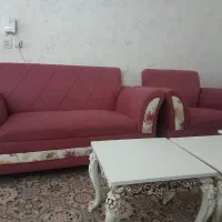 فروش فوری مبل صندلی وجلو مبلی|مبلمان خانگی و میز عسلی|رامسر, |دیوار