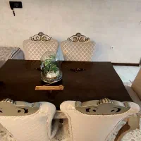 مبلمان ۷ نفره + ناهارخوری۷ نفره + روکش مخمل|مبلمان خانگی و میز عسلی|اصفهان, جوزدان الیادران|دیوار