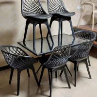 پخش انواع صندلی پلاستیکی فایبر فست‌فود رستوران