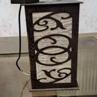لوستر چوبی
