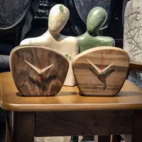 ساعت چوبی رومیزی دیواری