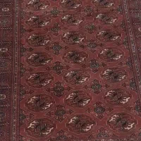 قالیچه دستباف اصیل ترکمن ۱×۱.۵ متر نو و چشمنواز