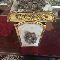 سطل و جا دستمال کار دست رباندوزی