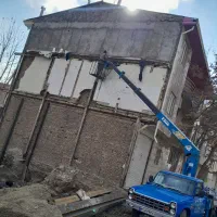 خدمات نیسان جرثقیل(همراه با سبدبالابر)