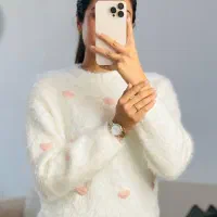 بافت سفید موهر|لباس|قشم, |دیوار